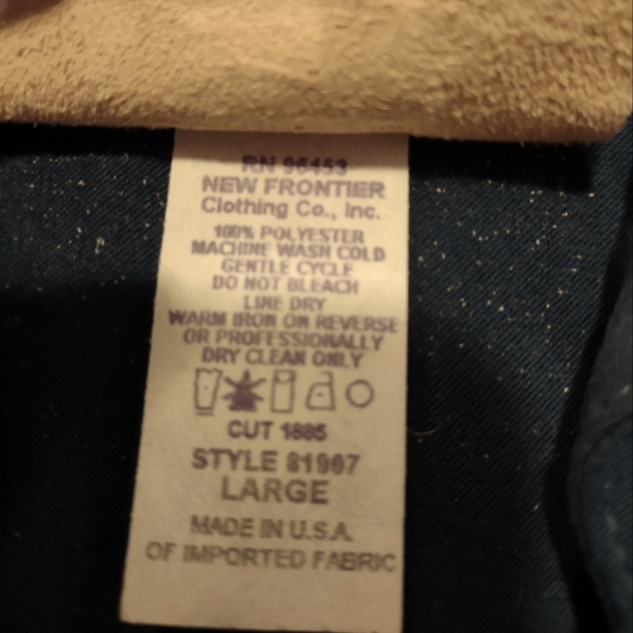 SALE New Frontier Clothing Co Waist Jacket and Skirt Set SZ L Excellent Cond - Picture 5 of 7